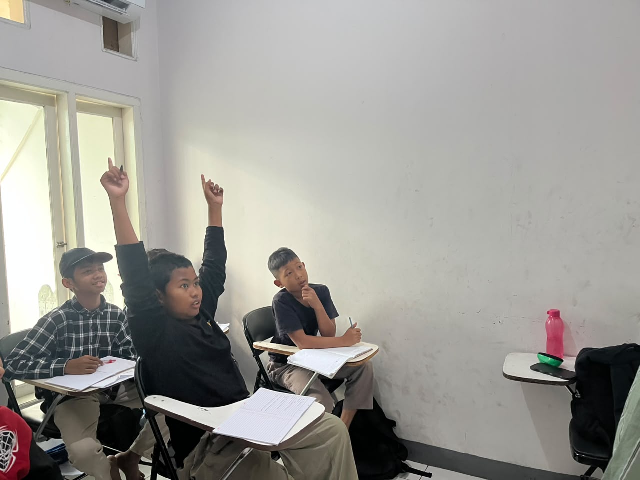 Siswa aktif di kelas